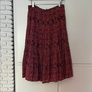 RRL Ralph Lauren. Fully lined 100% cotton skirt size 3. Made in India.